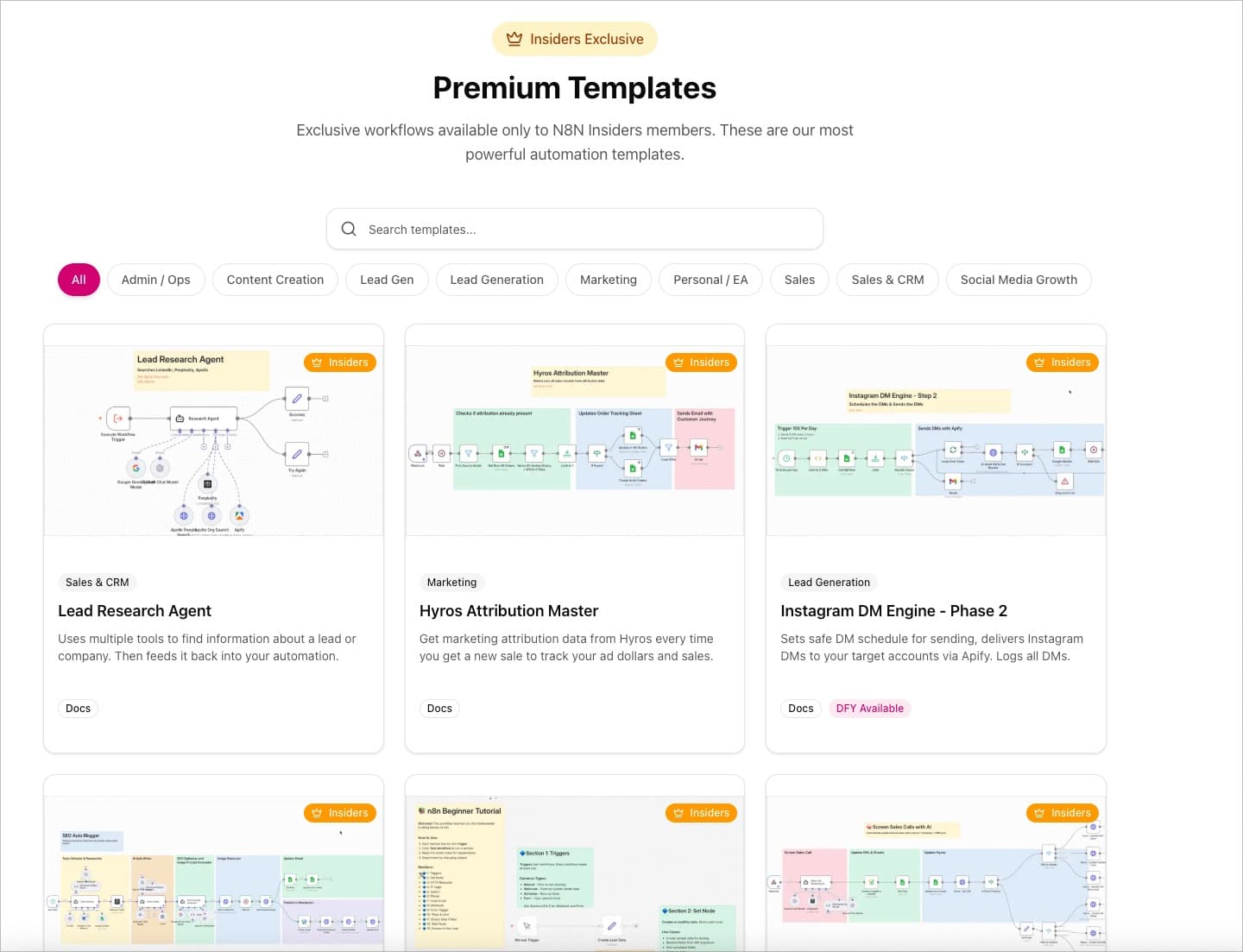 Premium Templates