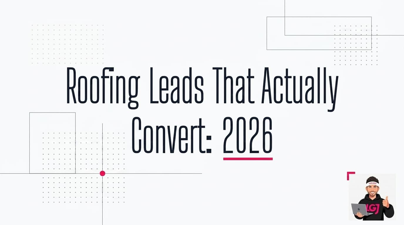 Roofing Leads That Actually Convert: 2026 Strategies That Work