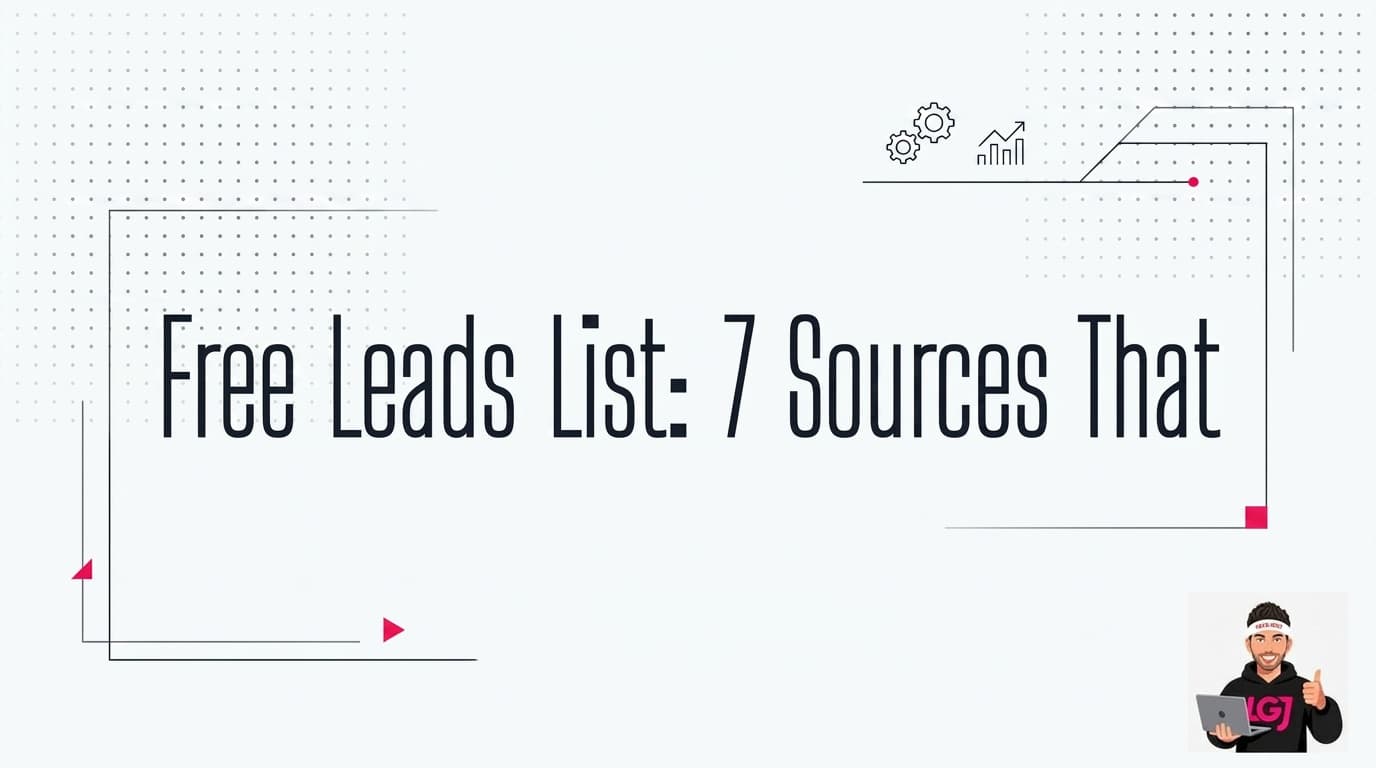 Free Leads List: 7 Sources That Actually Generate Sales (2024)