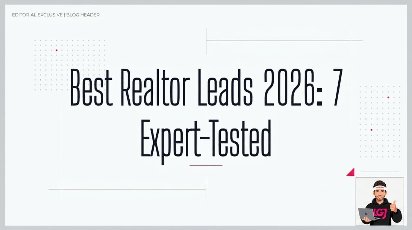 Best Realtor Leads 2026: 7 Expert-Tested Sources That Actually Work