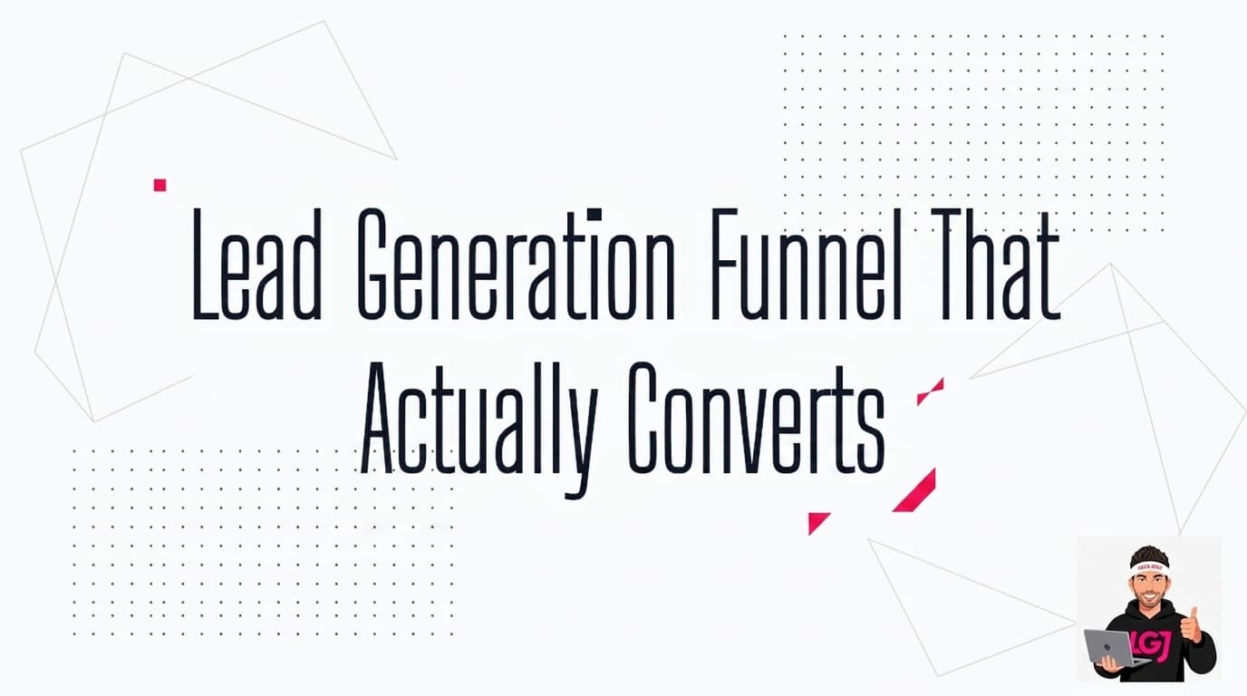 Lead Generation Funnel That Actually Converts: 2026 Blueprint