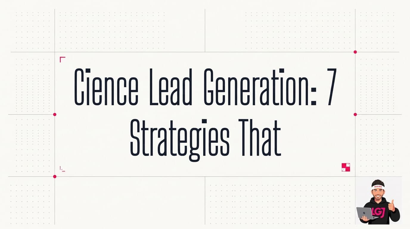 Cience Lead Generation: 7 Strategies That Actually Work in 2026