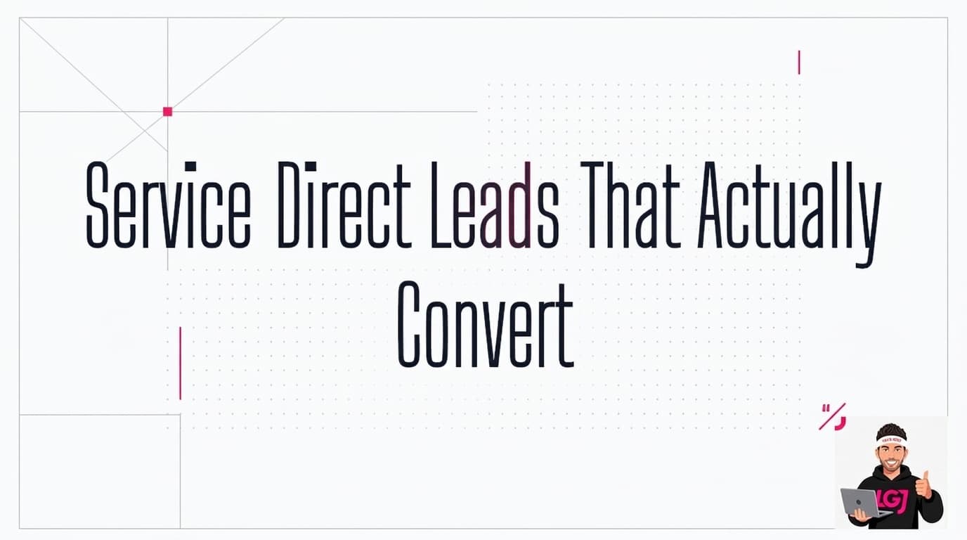Service Direct Leads That Actually Convert in 2026 (Real Numbers)