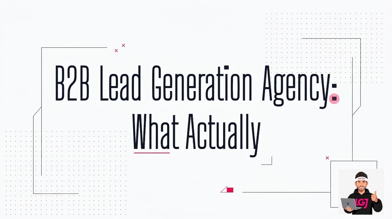 B2B Lead Generation Agency: What Actually Works in 2026 (Real Data)
