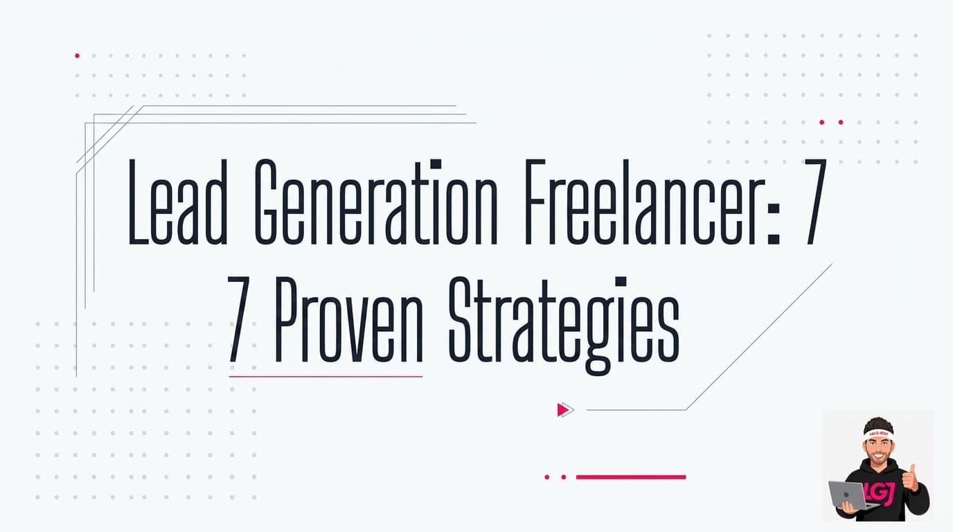 Lead Generation Freelancer: 7 Proven Strategies That Actually Work
