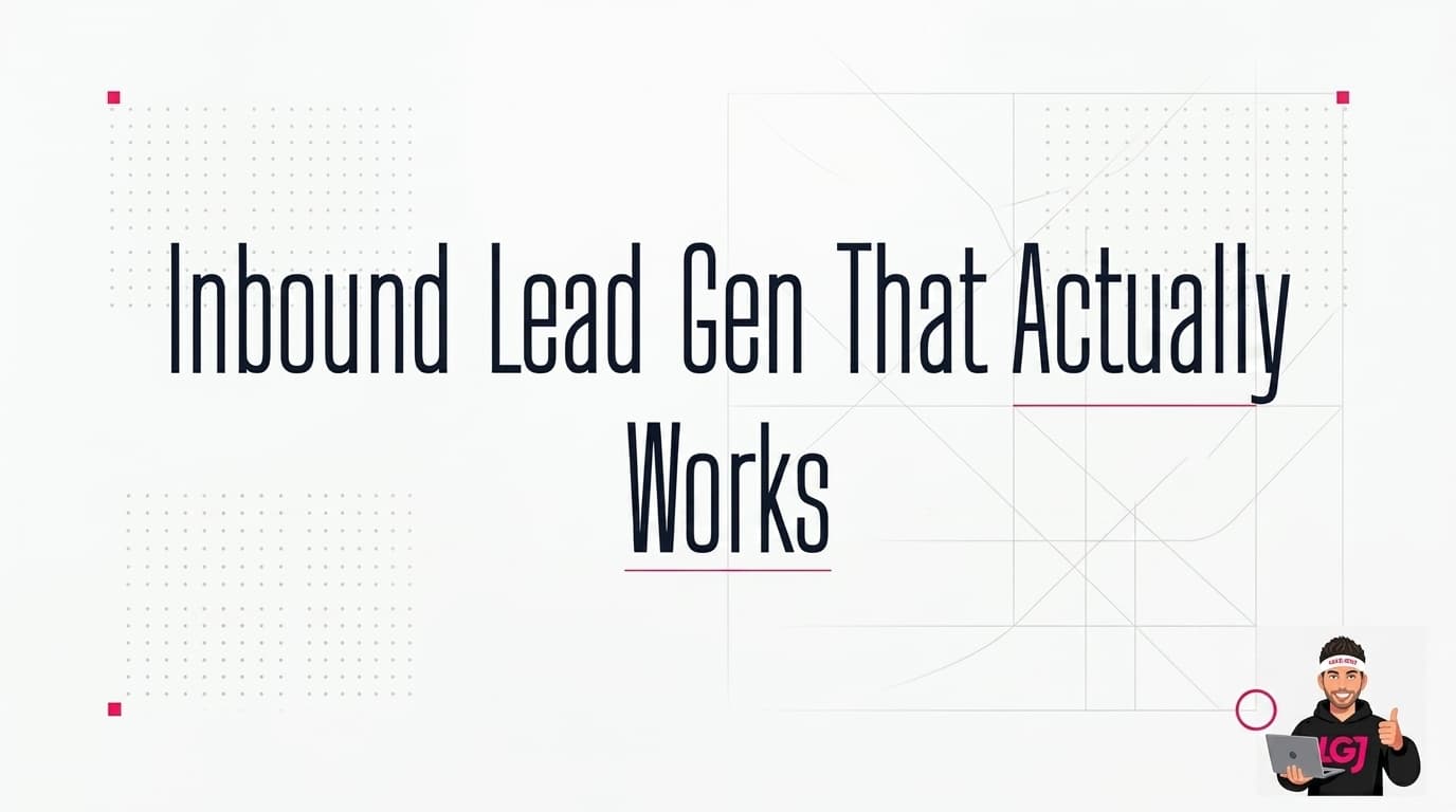 Inbound Lead Gen That Actually Works: 7 Proven Strategies for 2026