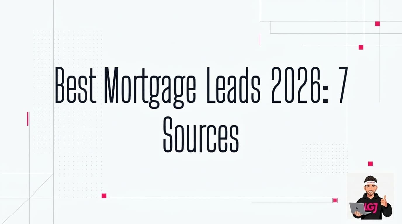 Best Mortgage Leads 2026: 7 Sources That Actually Convert (Expert Review) Best Mortgage Leads 2026: 7 Sources That Actually Convert (Expert Review)