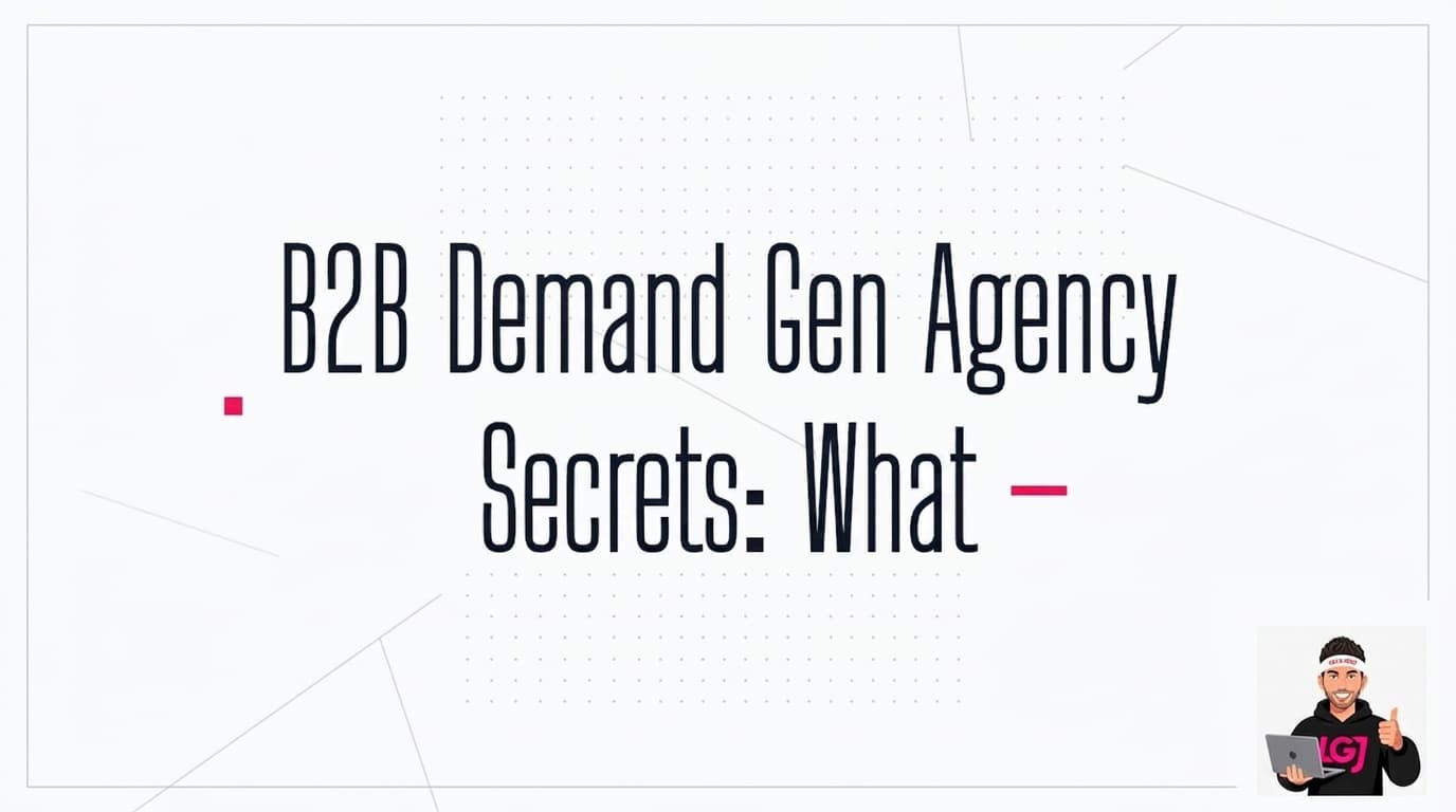 B2B Demand Gen Agency Secrets: What Actually Drives Results in 2026 B2B Demand Gen Agency Secrets: What Actually Drives Results in 2026