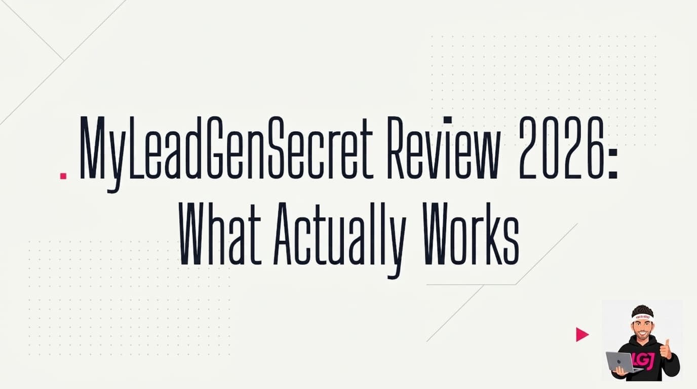 MyLeadGenSecret Review 2026: What Actually Works (Real Results) MyLeadGenSecret Review 2026: What Actually Works (Real Results)