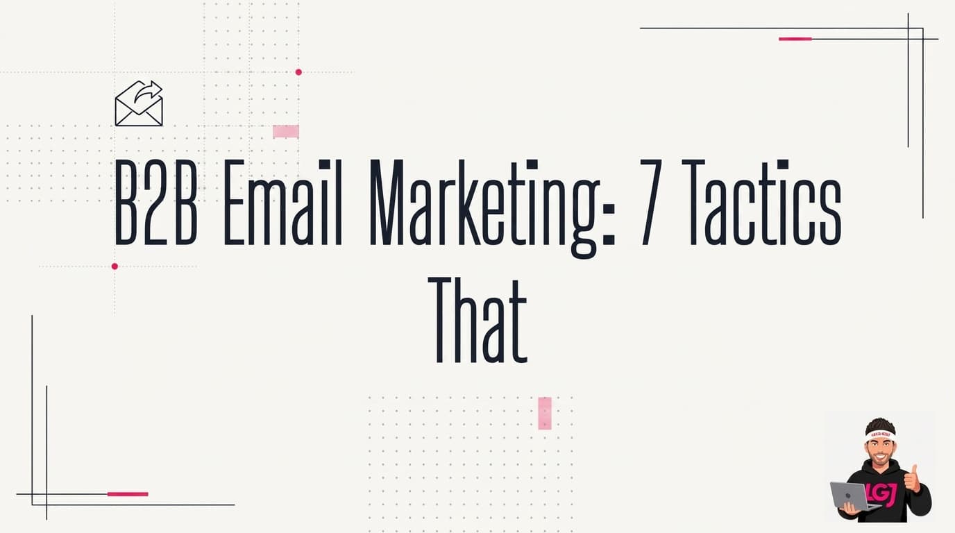 B2B Email Marketing: 7 Tactics That Actually Work in 2026 B2B Email Marketing: 7 Tactics That Actually Work in 2026