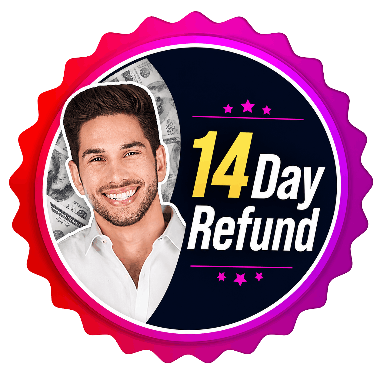 14-day money-back guarantee